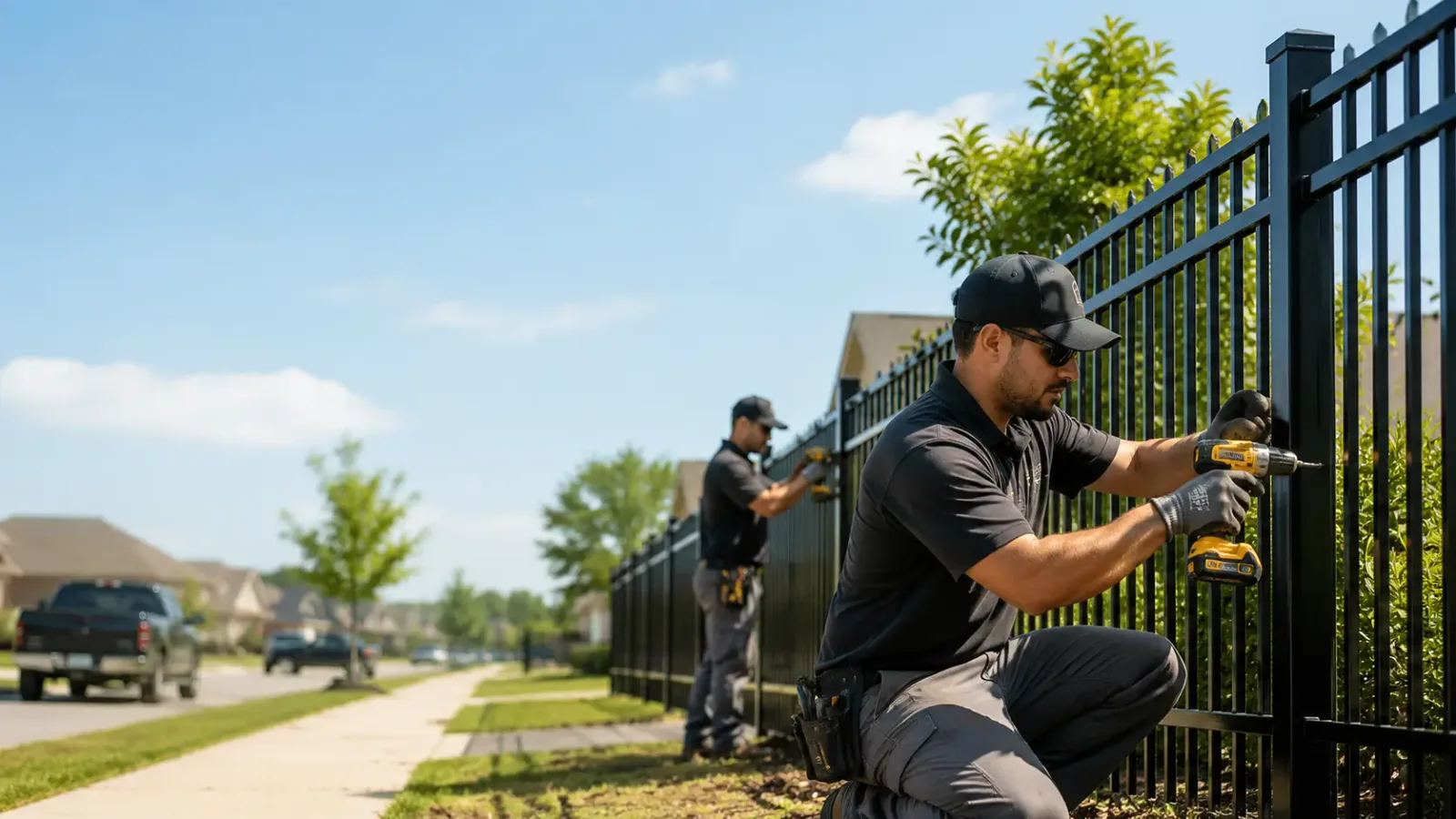 Metal Fence Installation in Holland, MO